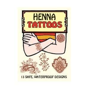 Dover Publications Henna Tattoos; 5 Items/Order  Kitchen 