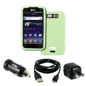 EMPIRE LG Connect 4G MS840 Silicone Skin Case Cover (Glow in the Dark 