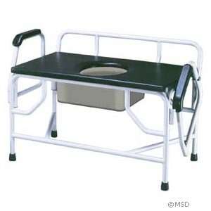  Bariatric Extra Large Drop Arm Commode Health & Personal 