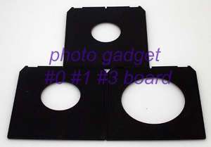 Lens board COPAL #00 #0 #1 or #3 for LINHOF 96mm x 99mm  