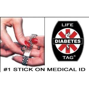  Diabetes Medical ID Tags 5 pack