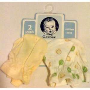   Pack Mitten Set   Neutral Yellow Green Colors 0 3 Months Baby