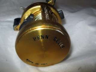 Penn International 955 casting reel, gold, Excellent  