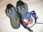   Blue Suede Leather Ladies Hiking Shoes Toe Cap Work Boots New Size 5.5
