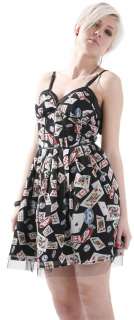 Dead Threads   Playing Cards Petti Coat Dress  