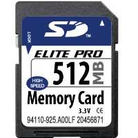 512MB SD (Secure Digital) Card (BQN)  