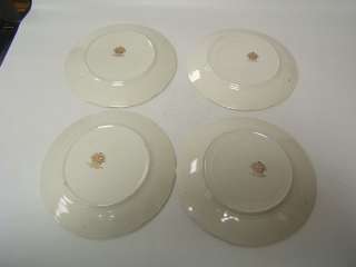 AJ Wilkinson England 4 small plates vintage porcelain  