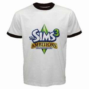 SIMS 3 AMBITION TEES T SHIRT EA GAMES S M L X XL 2XL  