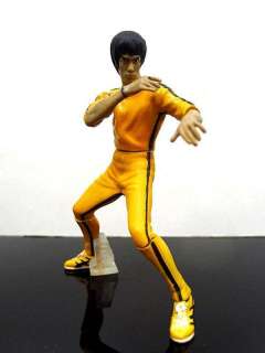Set of Bruce Lee Kung fu Master PVC action figures x 4 PCS  