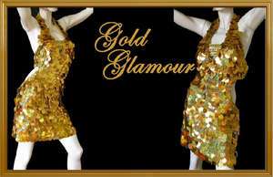 Tailor Gold Latin sequin Latin SALSA Jive dance dress  