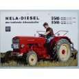 Prospekt / brochure   Traktor Schlepper Hela D 540 / D 548 Drucknummer 