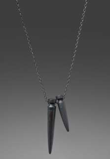 OBEY Deathroll Necklace in Black 
