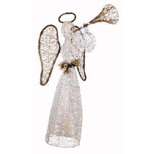 Home Accents Holiday 5 ft. 250 Light Grapevine Angel 5554744 at The 