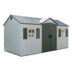 Lifetime 15 ft. x 8 ft. Outdoor Garden Shed