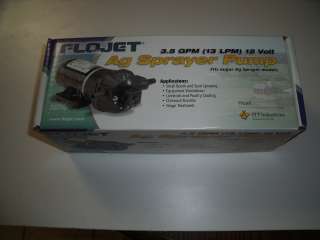 FLOJET 3.5 GPM (13 LPM) 12 Volt Ag Sprayer Pump Quad Model (04300 528U 
