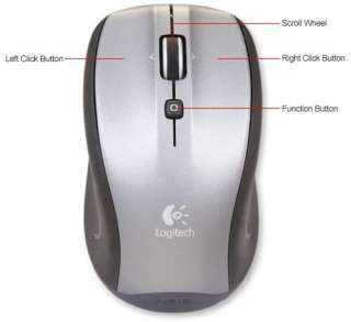 Logitech M515 Couch Wireless Mouse   PC or Mac Compatible, Hand 
