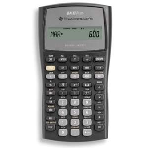 Texas Instruments BA II PLUS BAII PLUS Financial Calculator at 
