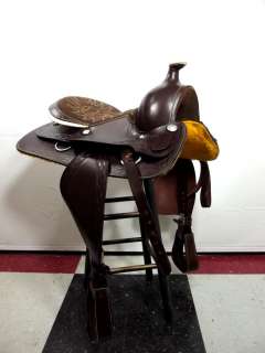   King Saddlery 16 All Purpose Western Horse Saddle Tack Leather NEW