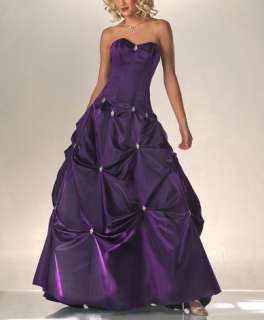 blau Abendkleid,Ball​kleid lang Gr 34 36 38 40 42 44  