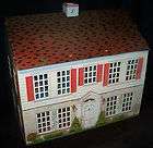   1940s Playsteel Steel Metal Tin Litho Dollhouse   National Can Company