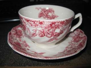 Johnson Brothers Ironstone Strawberry Fair PAT No. 164.860 teacup 