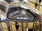 New In Box 2012 TaylorMade Burner 2.0 HP Irons 4 AW RH Stiff Flex