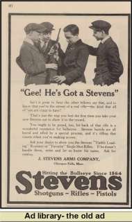 1920 AD Stevens shotguns riffles pistols Chicopee Falls  