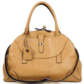 MADE IN KOREA]Womens Genuine leather LUNA medium satchel shoulder 
