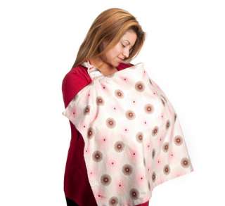 Cover in Style Hooter Hider Hiders Nursing Cover Pink  