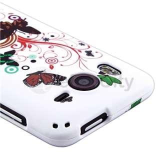   Butterfly Skin Case Cover For HTC Inspire 4G Phone Accessory  