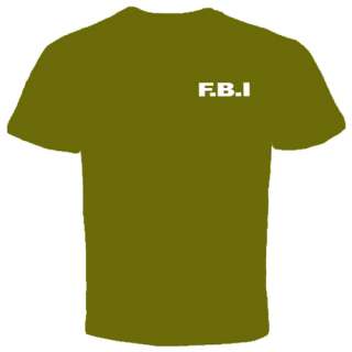 FBI Federal Agent T Shirt Inspector police sec​ret  