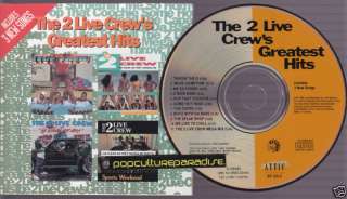   CREW Greatest Hits (CD 1992) Rap 11 Songs CLEAN 022471012320  