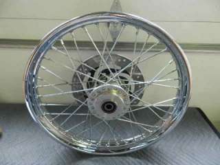 1980 and newer Harley Davidson Softail 21 front wheel w/rotor