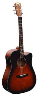 Morgan Monroe MDC 1CEB Creekside Acoustic/Electric Dreadnought Guitar 