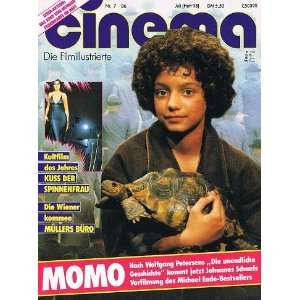 Cinema 1986 Nr.7 (Heft 98) , (Radost Bokel als Momo Cover)  