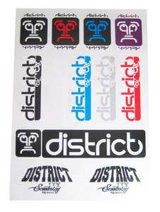 District Scooter Sticker Pack   Edition 1  