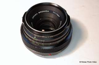 Bronica 75mm f2.8 Lens MC zenanon zenza 1:2.8 645 ETRsi  