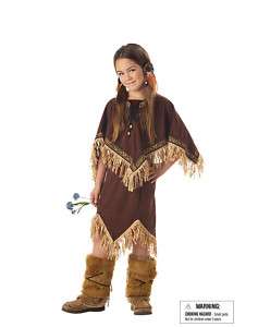 NWT Girls Costume Princess Wildflowers Native Indian  