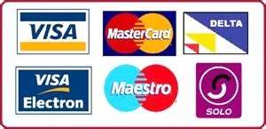 We accept secure payments by credit/debit cards over the telephone 