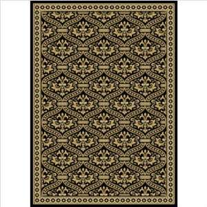  Dimensions Abacus Black Contemporary Rug Size 710 x 10 