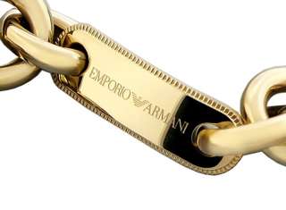Armani Women Gold Watch Charm Bracelet Watch AR5716 Original Box And 