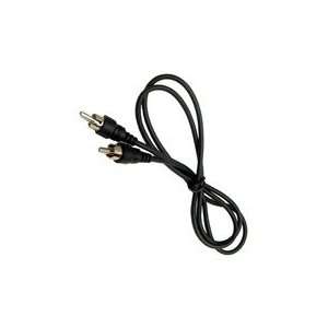  Audio Cable w/ RCA Male Molded Plugs Each End, 10ft. Long 