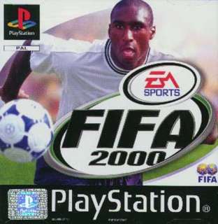 FIFA 2000   PS1, Playstation one, Grade A, Complete with manual  