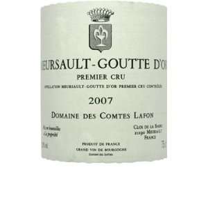   2007 Lafon Meursault Goutte dOr 1er Cru 750ml Grocery & Gourmet Food