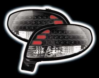 Ultimate Styling   PEUGEOT 206 98 06 LED BLACK LEXUS STYLE REAR LIGHTS