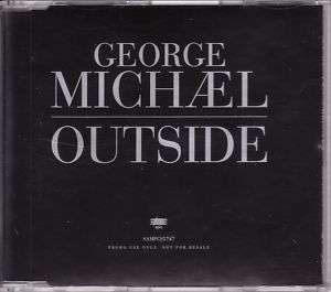GEORGE MICHAEL outside CD PROMO single slimcase RARE  