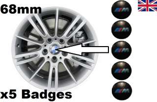 BMW M Sport M Tech 68mm Alloy Wheel Centre Badges HC2  
