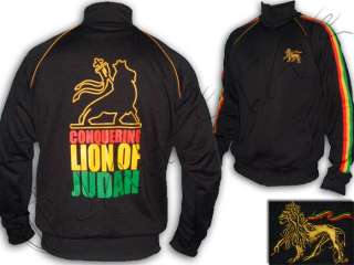   Jacket Rasta Conquering Lion of Judah Bob Marley Nero XL IT  