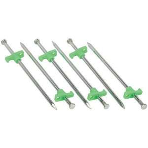  10 Steel Tent Stakes, Set of Six