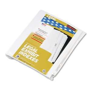  Kleer Fax 80025   80000 Series Legal Index Dividers, Side 